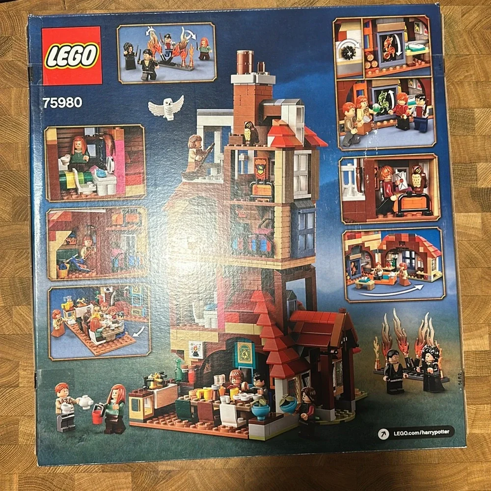 Lego 75980 Harry Potter Attack on the Burrow 1047pcs Age9+ New